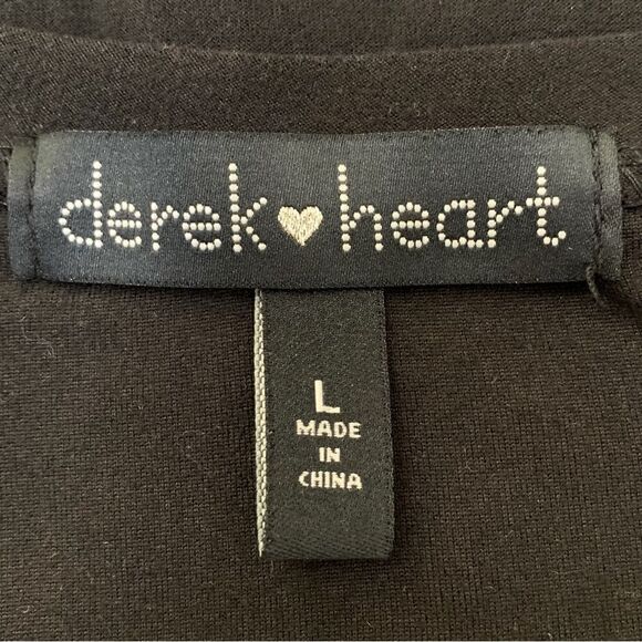 Derek Heart Black Short Sleeves Pullover Mini Dress - Picture 10 of 13
